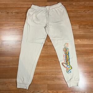 GM Chevy Camaro SS Super Sport Sweatpants Joggers Adult Men’s Large Beige